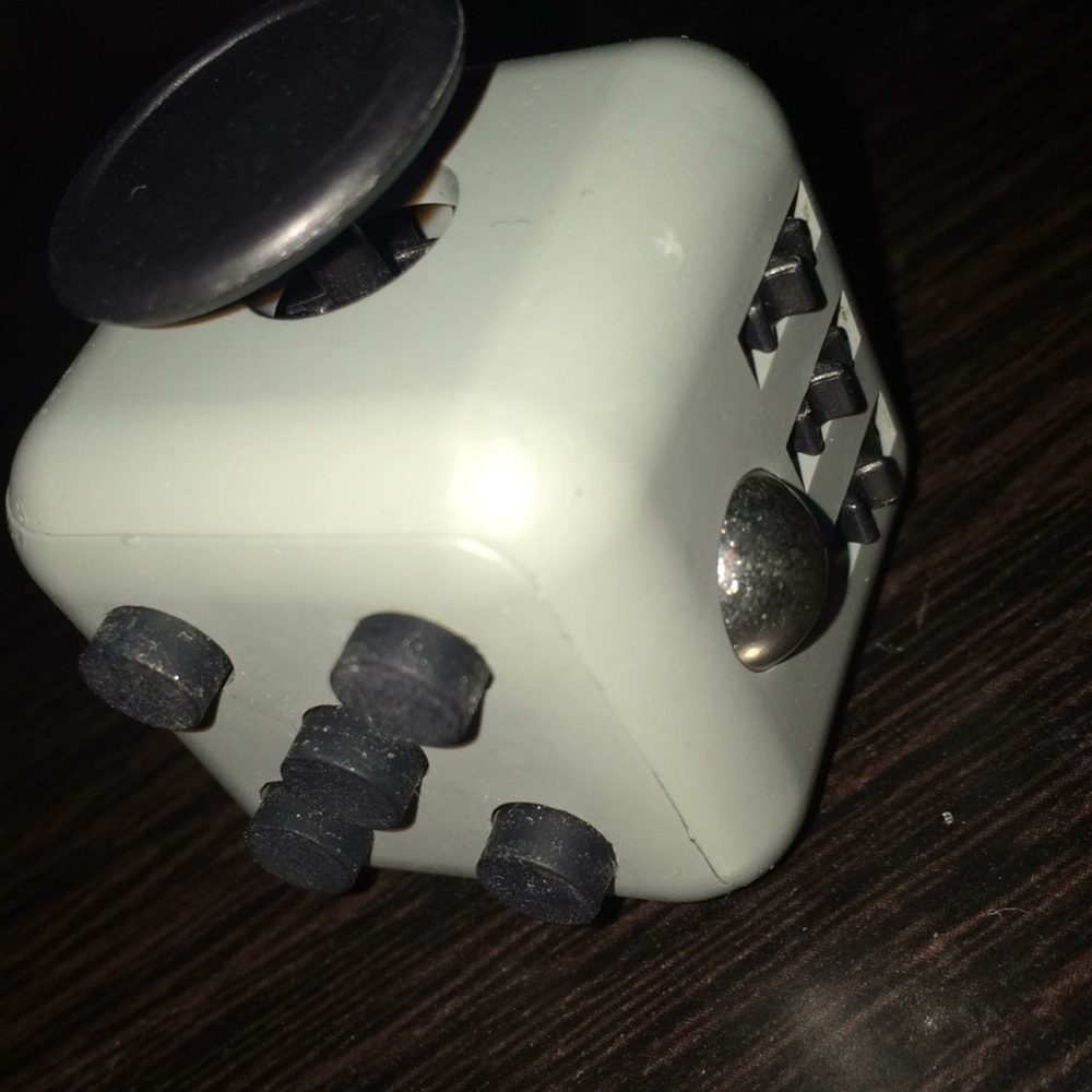 Grey Fidget cube
